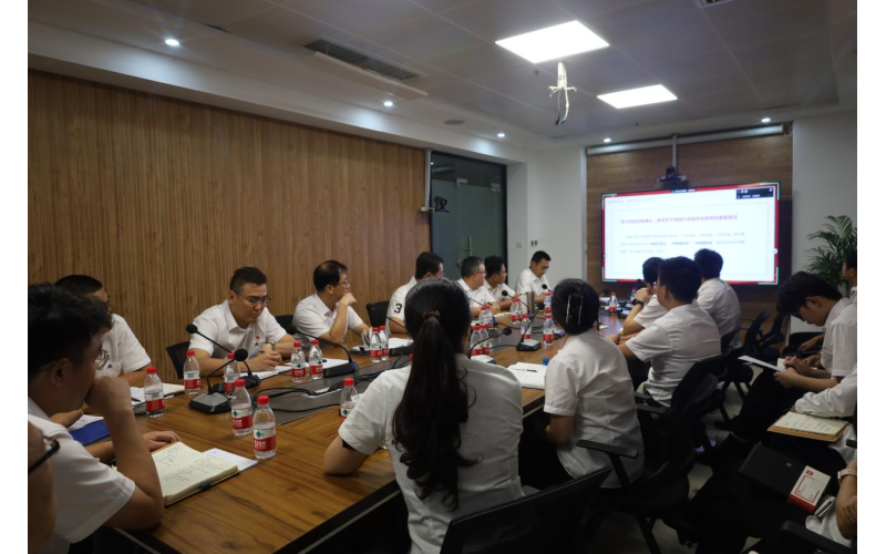 海南发展党委副书记、副总经理刘宝到三鑫晶品开展调研和廉政教育活动